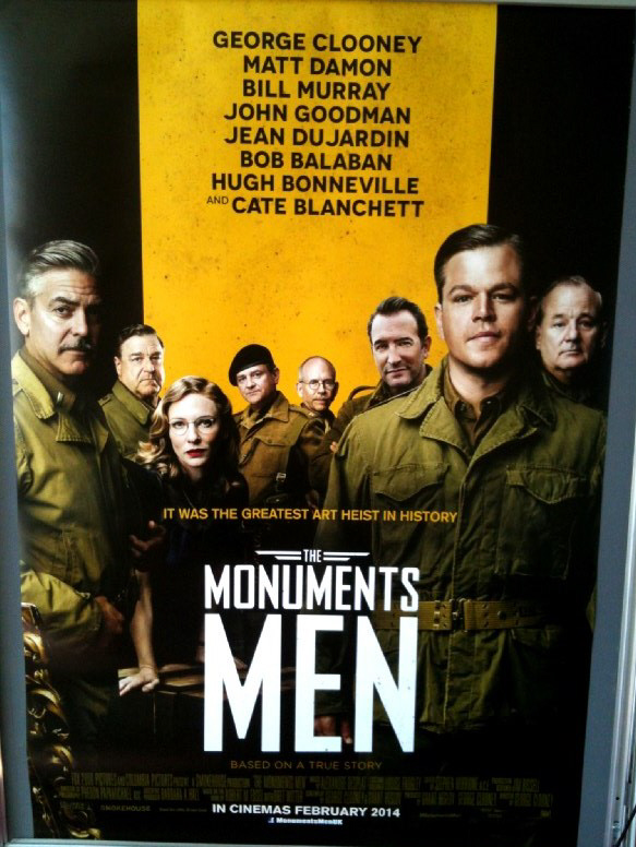 MONUMENTS MEN, THE: Advance One Sheet Film Poster MONUMENTS MEN, THE: Advance One Sheet Film Poster