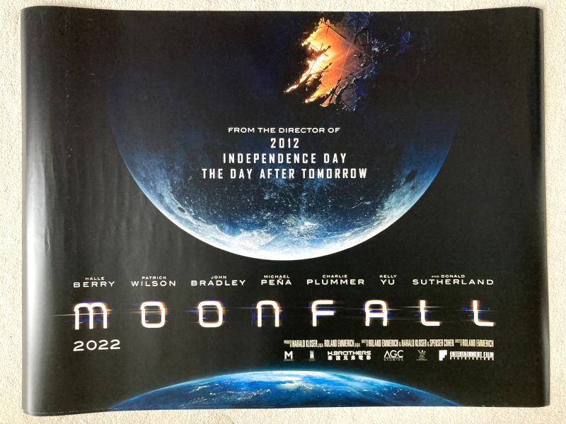 Cinema Poster: MOONFALL 2022 (Quad) Halle Berry Patrick Wilson John Bradley Cinema Poster: MOONFALL 2022 (Quad) Halle Berry Patrick Wilson John Bradley