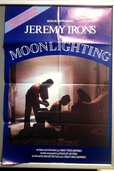 Cinema Poster: MOONLIGHTING 1982 (One Sheet) Jeremy Irons Cinema Poster: MOONLIGHTING 1982 (One Sheet) Jeremy Irons