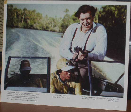 MOONRAKER: Lobby Card M-8 (Jaws)