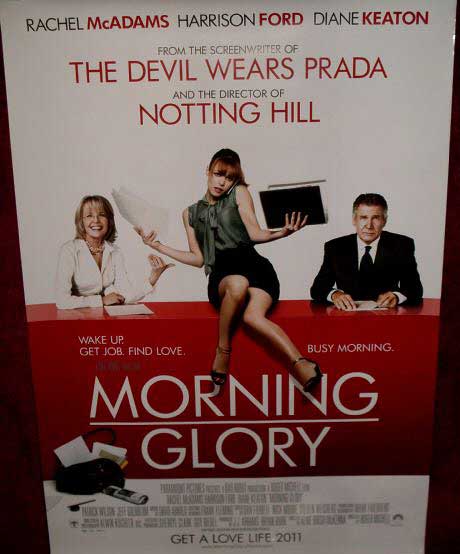 MORNING GLORY: Main One Sheet Film Poster