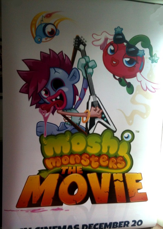 MOSHI MONSTERS THE MOVIE: Luvli & Zommer Cinema Banner MOSHI MONSTERS THE MOVIE: Luvli & Zommer Cinema Banner
