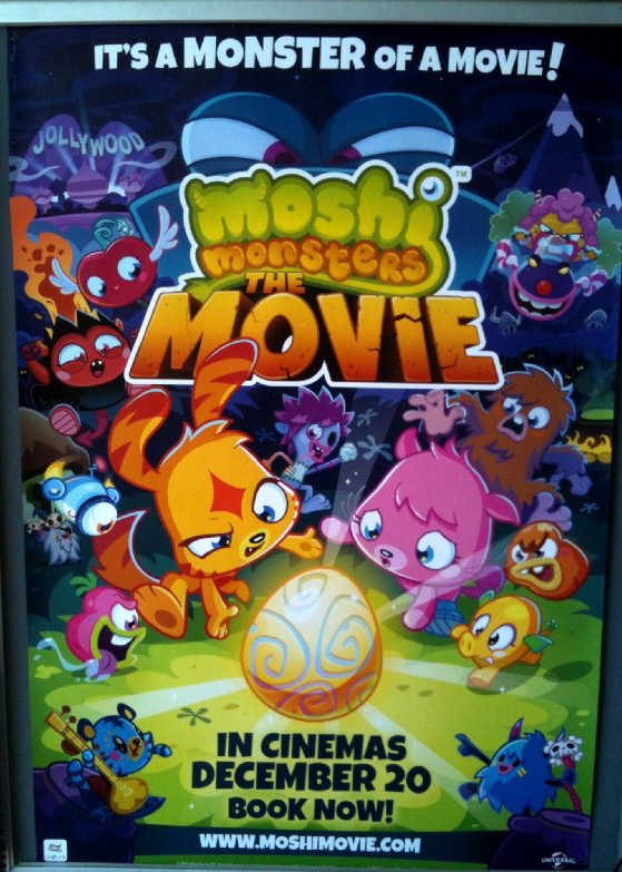 MOSHI MONSTERS THE MOVIE: Main One Sheet Film Poster