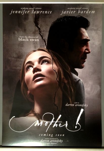 Cinema Poster: MOTHER! 2017 (One Sheet) Jennifer Lawrence Javier Bardem