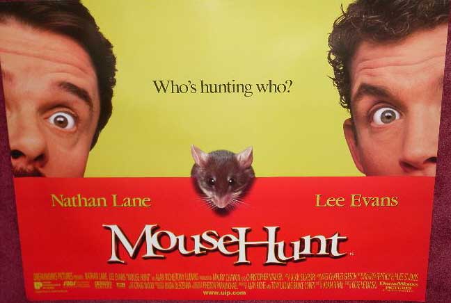 MOUSE HUNT: Main UK Quad Film Poster