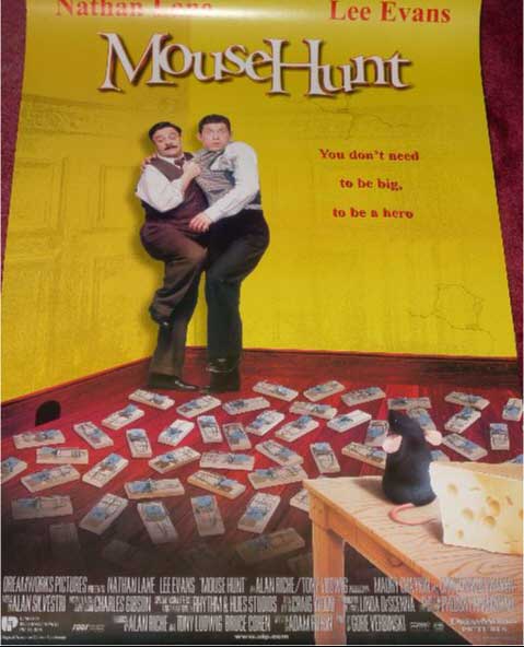 MOUSE HUNT: Main One Sheet Film Poster