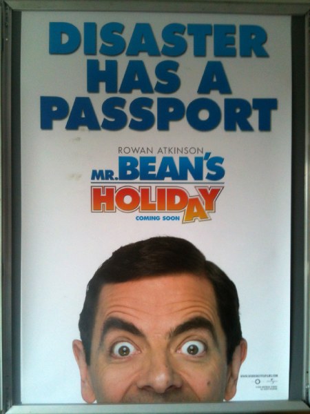 MR BEAN'S HOLIDAY: 'Passport' One Sheet Film Poster MR BEAN'S HOLIDAY: 'Passport' One Sheet Film Poster
