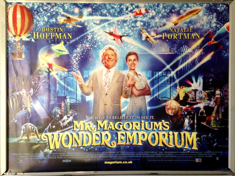 Cinema Poster: MR MAGORIUM'S WONDER EMPORIUM 2007 (Quad) Natalie Portman