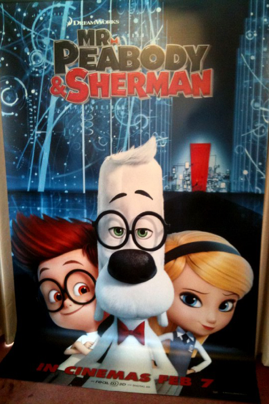 MR PEABODY AND SHERMAN: Advance Cinema Banner