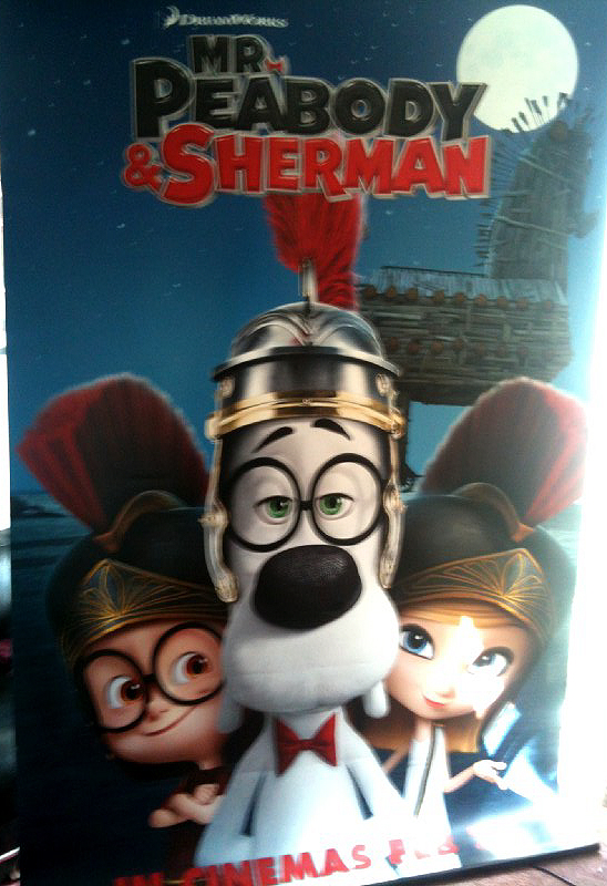 MR PEABODY AND SHERMAN: 'Roman' Cinema Banner