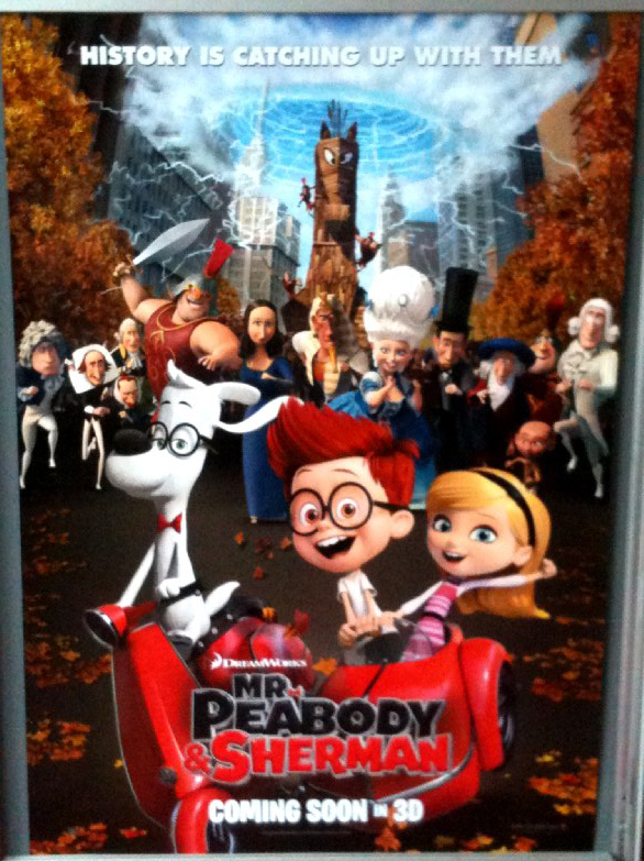 MR PEABODY & SHERMAN: Main One Sheet Film Poster MR PEABODY & SHERMAN: Main One Sheet Film Poster