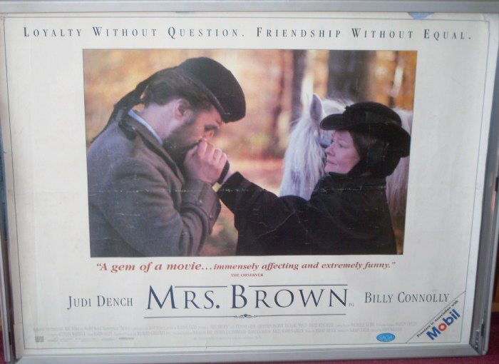 MRS BROWN: UK Quad Film Poster MRS BROWN: UK Quad Film Poster