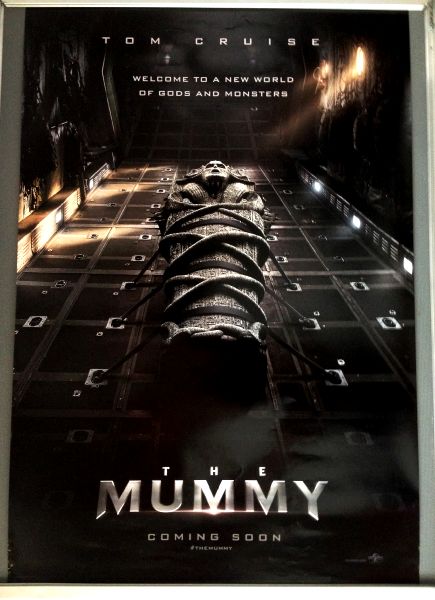 Cinema Poster: MUMMY, THE 2017 (Advance One Sheet) Tom Cruise Sofia Boutella