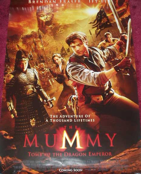 MUMMY TOMB OF THE DRAGON EMPEROR: Main One Sheet Film Poster