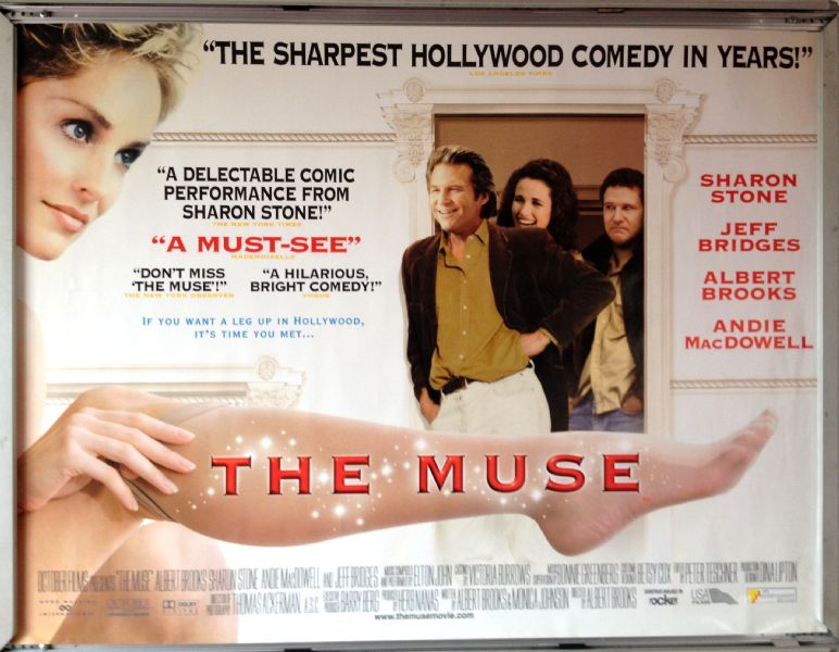 Cinema Poster: MUSE, THE 1999 (Quad) Albert Brooks Sharon Stone Andie MacDowell Cinema Poster: MUSE, THE 1999 (Quad) Albert Brooks Sharon Stone Andie MacDowell