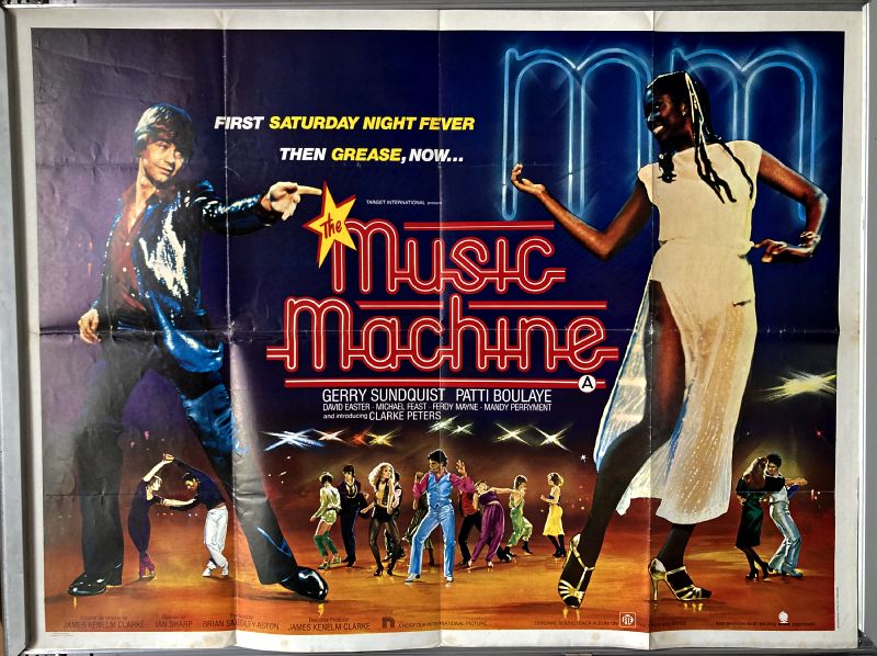 Cinema Poster: MUSIC MACHINE, THE 1979 (Quad) Gerry Sundquist Clarke Peters Patti Boulaye