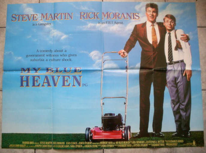 MY BLUE HEAVEN: UK Quad Film Poster