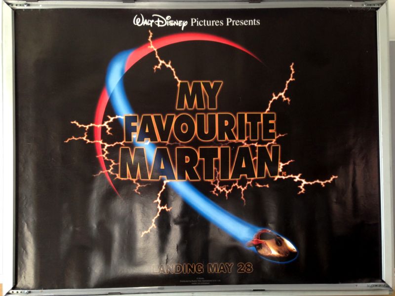 Cinema Poster: MY FAVOURITE MARTIAN 1999 (Advance Quad) Jeff Daniels Cinema Poster: MY FAVOURITE MARTIAN 1999 (Advance Quad) Jeff Daniels