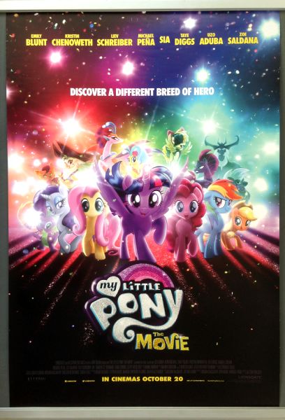 Cinema Poster: MY LITTLE PONY 2017 (Main One Sheet) Emily Blunt