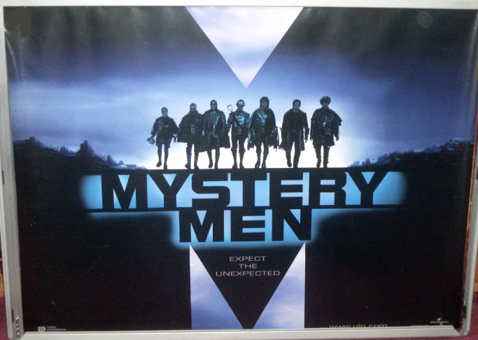 MYSTERY MEN: Advance UK Quad Film Poster MYSTERY MEN: Advance UK Quad Film Poster