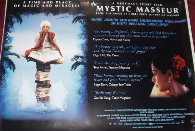MYSTIC MASSEUR, THE: UK Quad Film Poster MYSTIC MASSEUR, THE: UK Quad Film Poster