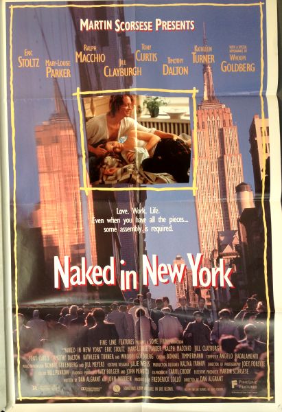 Cinema Poster: NAKED IN NEW YORK 1993 (One Sheet) Eric Stoltz Ralph Macchio Cinema Poster: NAKED IN NEW YORK 1993 (One Sheet) Eric Stoltz Ralph Macchio