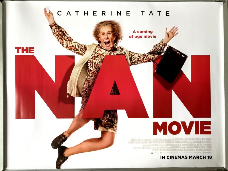 Cinema Poster: NAN MOVIE, THE 2022 (Quad) Catherine Tate Mathew Horne