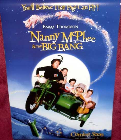 NANNY MCPHEE & THE BIG BANG: Advance One Sheet Film Poster
