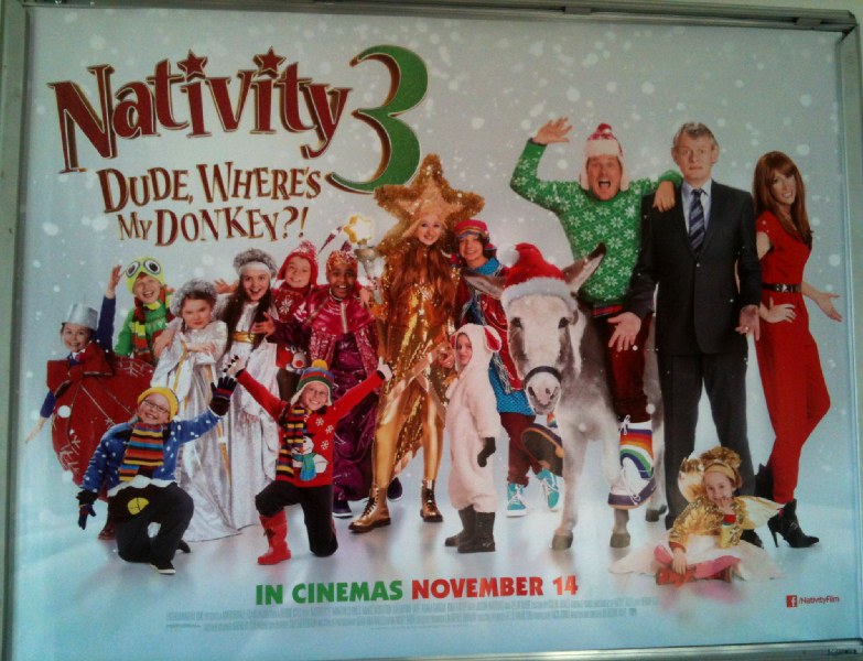 Cinema Poster: NATIVITY 3 DUDE WHERE'S MY DONKEY? 2014 (Main Quad) Catherine Tate