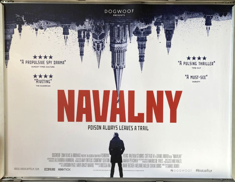 Cinema Poster: NAVALNY 2022 (Quad) Alexei Navalny Yulia Navalnaya Cinema Poster: NAVALNY 2022 (Quad) Alexei Navalny Yulia Navalnaya