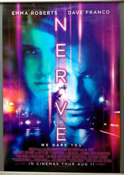 Cinema Poster: NERVE 2016 (Main One Sheet) Emma Roberts Dave Franco
