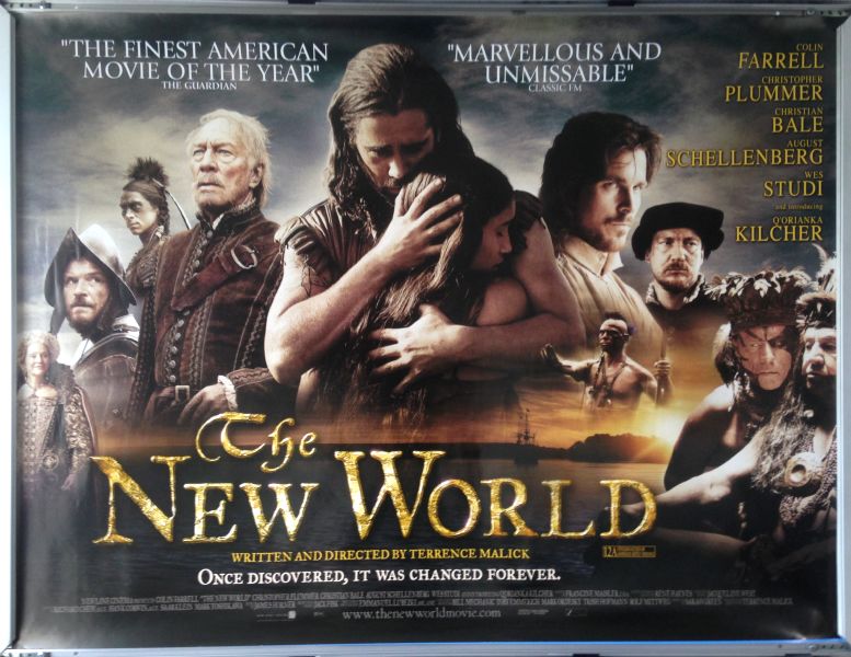 Cinema Poster: NEW WORLD, THE 2006 (Quad) Colin Farrell Christian Bale Cinema Poster: NEW WORLD, THE 2006 (Quad) Colin Farrell Christian Bale