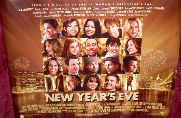 NEW YEAR'S EVE: UK Quad Film Poster NEW YEAR'S EVE: UK Quad Film Poster
