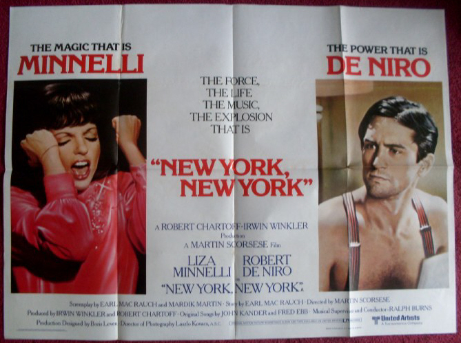 NEW YORK, NEW YORK: UK Quad Film Poster