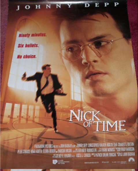 NICK OF TIME: V1 One Sheet Film Poster