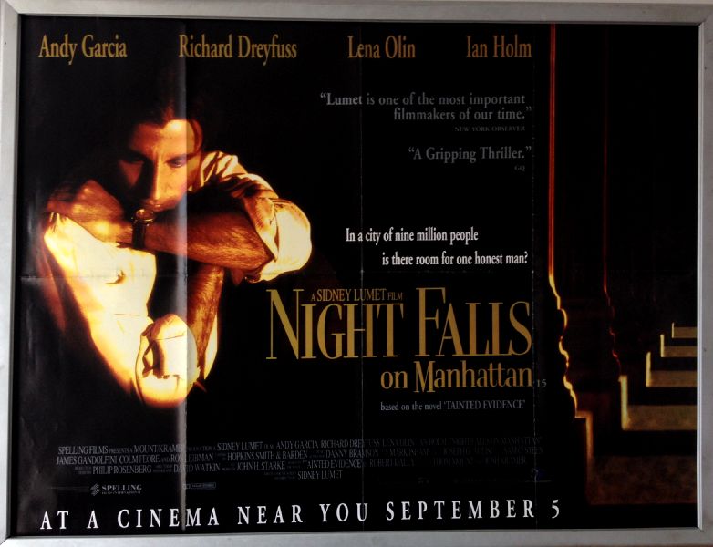 Cinema Poster: NIGHT FALLS ON MANHATTAN 1997 (Quad) Andy Garcia James Gandolfini
