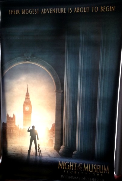 Cinema Banner: NIGHT AT THE MUSEUM SECRET OF THE TOMB 2014 (Advance) Ben Stiller Cinema Banner: NIGHT AT THE MUSEUM SECRET OF THE TOMB 2014 (Advance) Ben Stiller