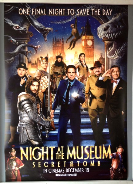 Cinema Poster: NIGHT AT THE MUSEUM SECRET OF THE TOMB 2014 Main One Sheet