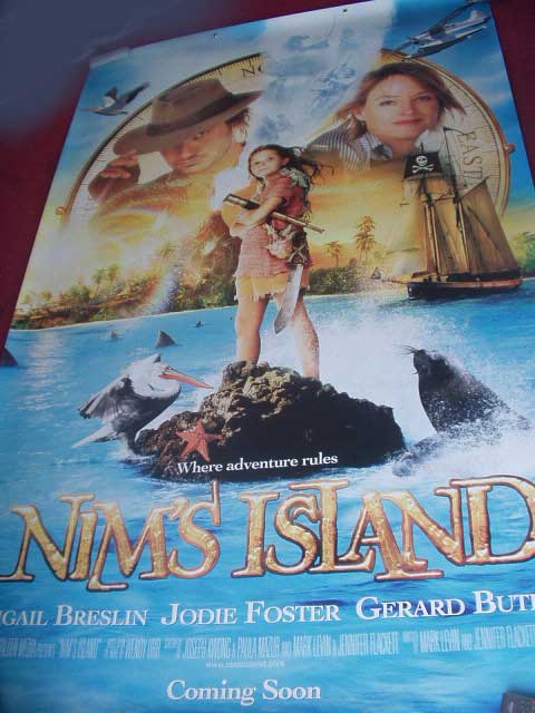 NIM'S ISLAND: UK Cinema Banner