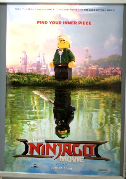 Cinema Poster: LEGO NINJAGO MOVIE 2017 (Reflection One Sheet) Jackie Chan Cinema Poster: LEGO NINJAGO MOVIE 2017 (Reflection One Sheet) Jackie Chan