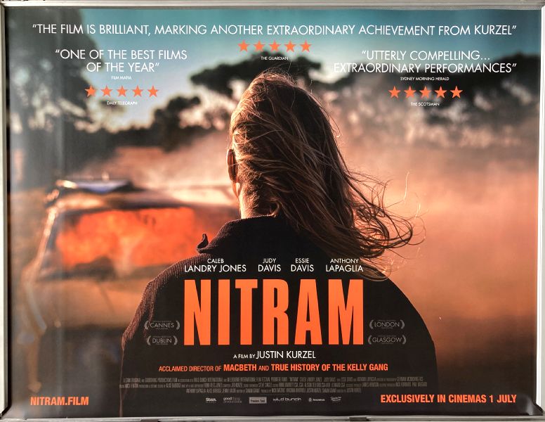 Cinema Poster: NITRAM 2022 (Quad) Caleb Landry Jones Judy Davis Anthony LaPaglia