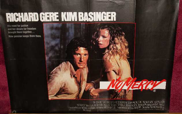 NO MERCY: Main UK Quad Film Poster NO MERCY: Main UK Quad Film Poster