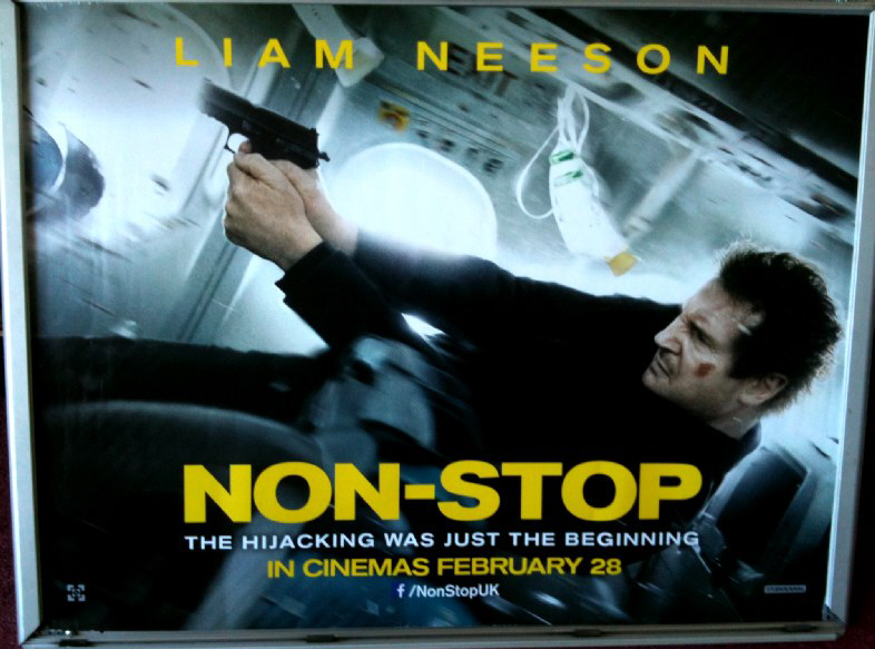 NON-STOP: UK Quad Film Poster NON-STOP: UK Quad Film Poster