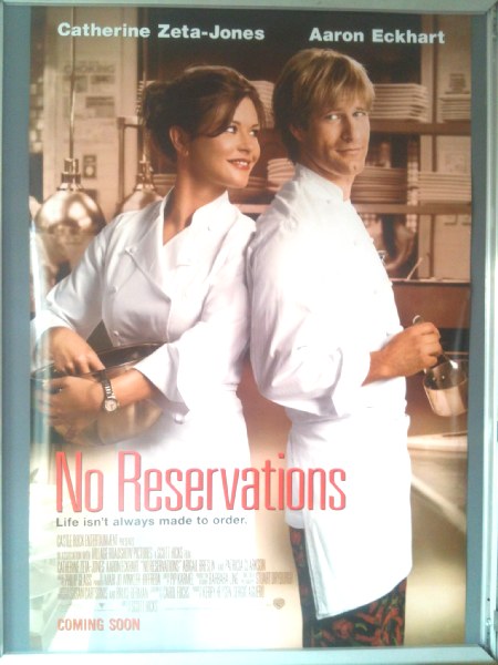 NO RESERVATIONS: One Sheet Film Poster NO RESERVATIONS: One Sheet Film Poster