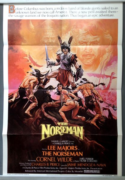 Cinema Poster: NORSEMEN, THE 1978 (US One Sheet 780105) Lee Majors Cinema Poster: NORSEMEN, THE 1978 (US One Sheet 780105) Lee Majors