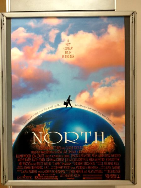 Cinema Poster: NORTH: (One Sheet) Elijah Wood Bruce Willis Jason Alexander Cinema Poster: NORTH: (One Sheet) Elijah Wood Bruce Willis Jason Alexander