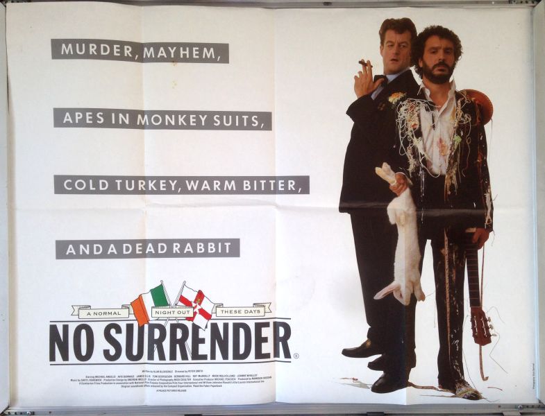 Cinema Poster: NO SURRENDER 1985 (Quad) Ray McAnally Bernard Hill Cinema Poster: NO SURRENDER 1985 (Quad) Ray McAnally Bernard Hill