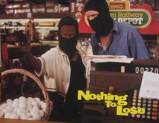 NOTHING TO LOSE: Lobby Card (In Balaclavas) NOTHING TO LOSE: Lobby Card (In Balaclavas)