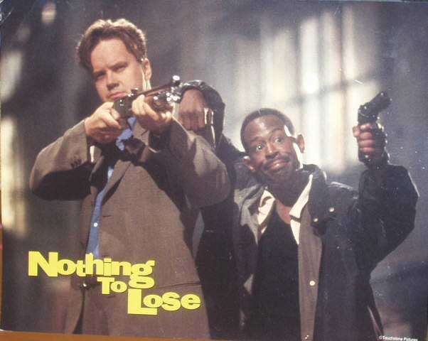 NOTHING TO LOSE: Lobby Card (Pointing Guns) NOTHING TO LOSE: Lobby Card (Pointing Guns)