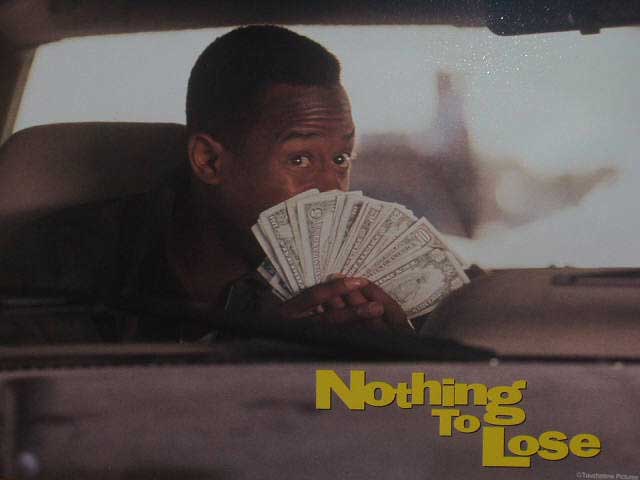 NOTHING TO LOSE: Lobby Card (Martin Lawrence With Cash) NOTHING TO LOSE: Lobby Card (Martin Lawrence With Cash)